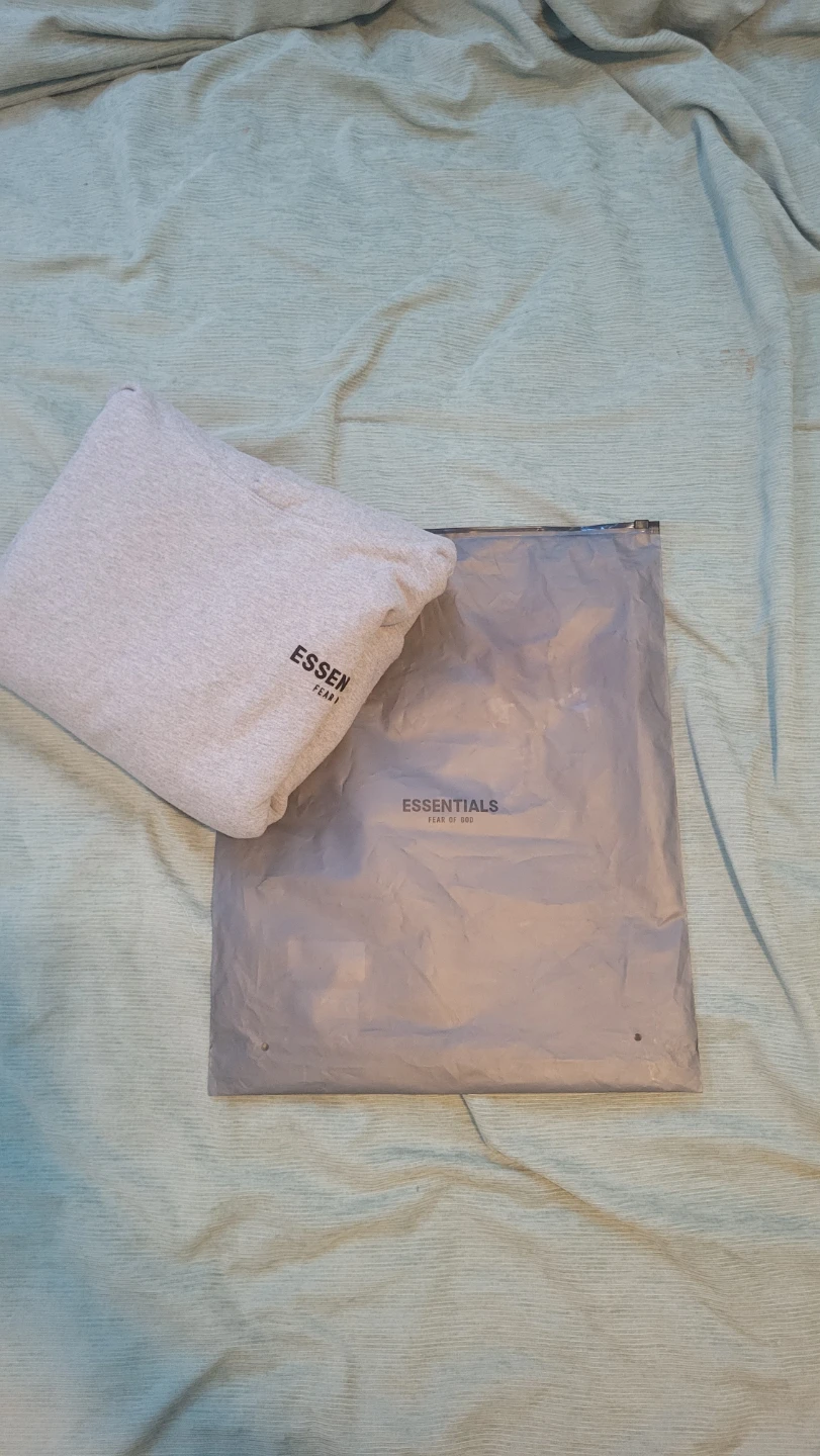 ESSENTIALS Fear of God Grey Hoodie - photo 2