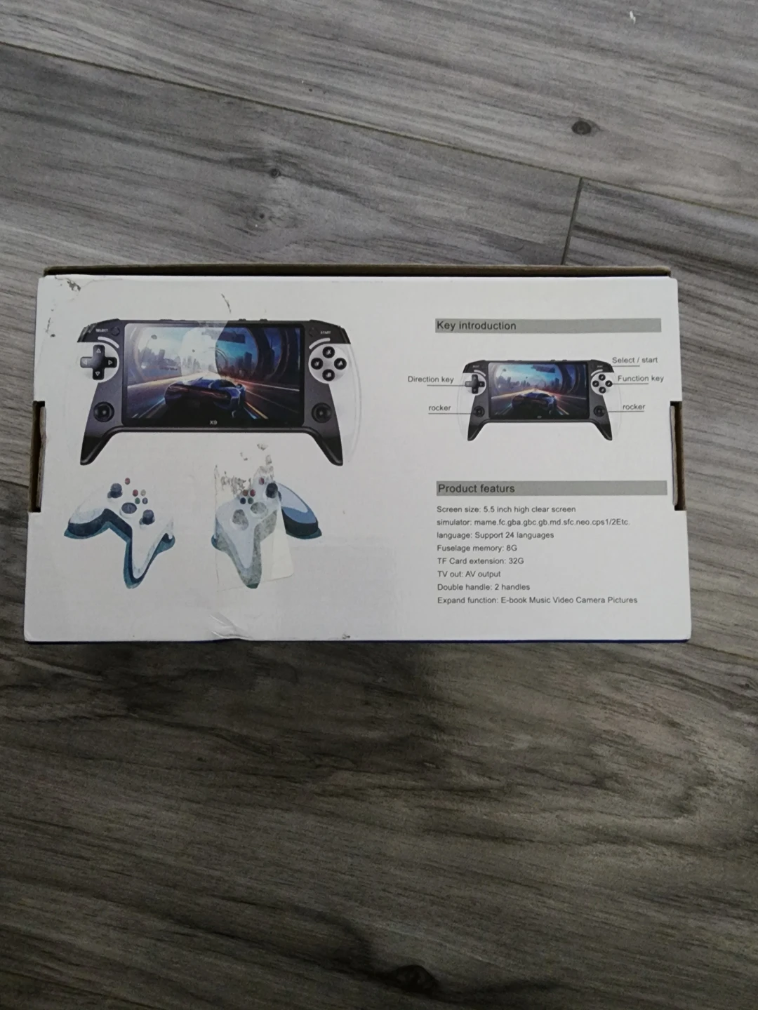 Black Hawk 5.5-inch Handheld Game Console - photo 3
