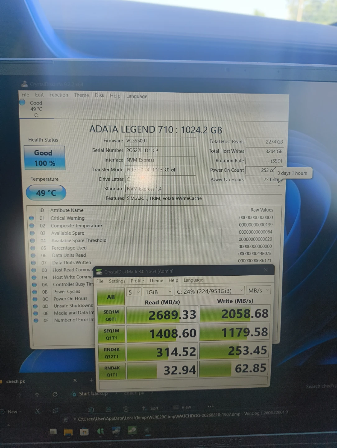 Ssd 1tb nvme gen3 - photo 3