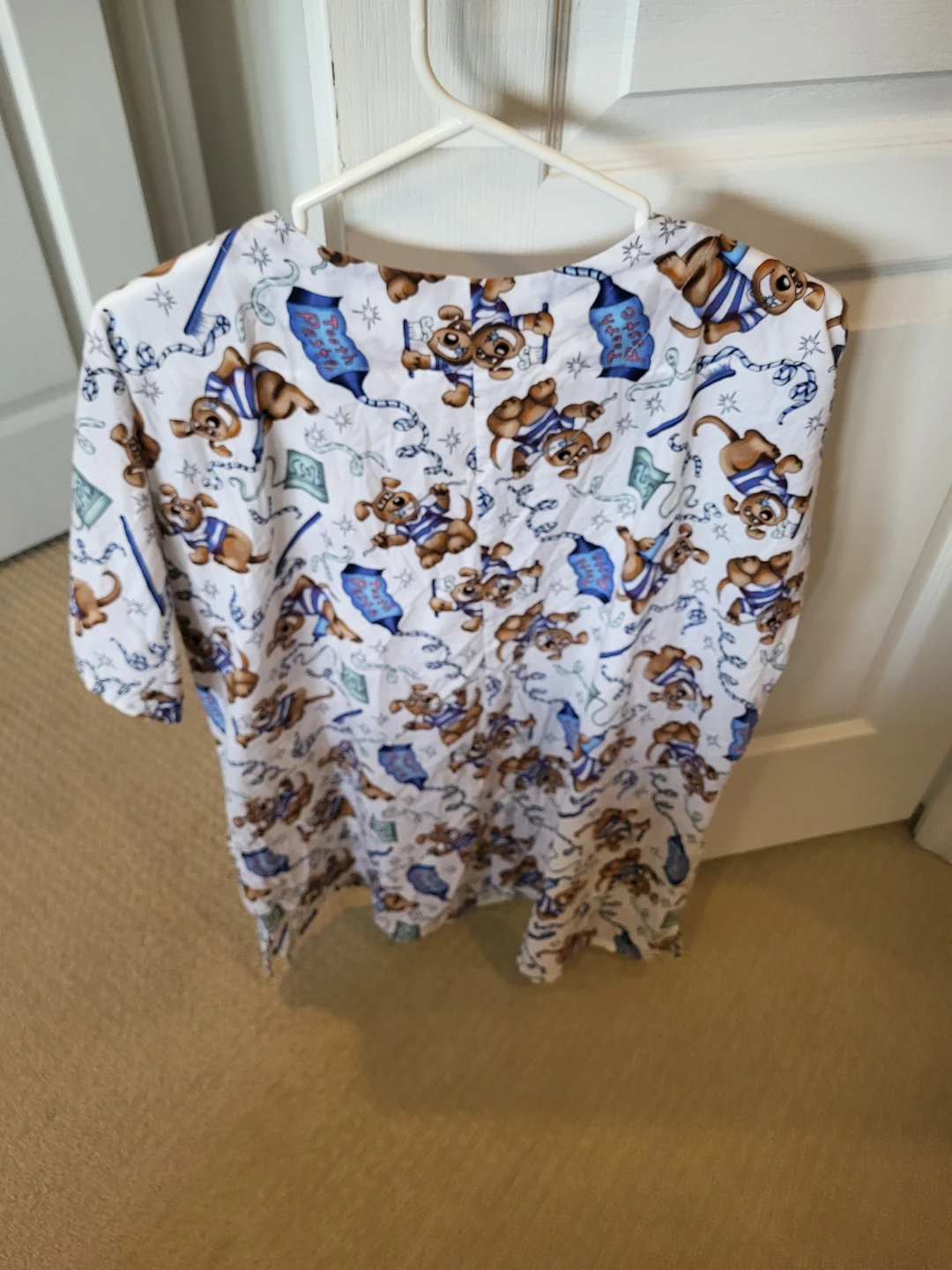 Whimsical Dog Dentist Scrub Top TG/XL - photo 4