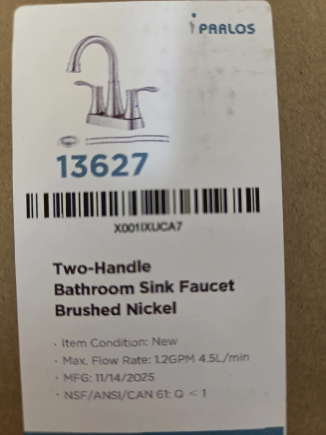 PARLOS Two-Handle Bathroom Sink Faucet - photo 2