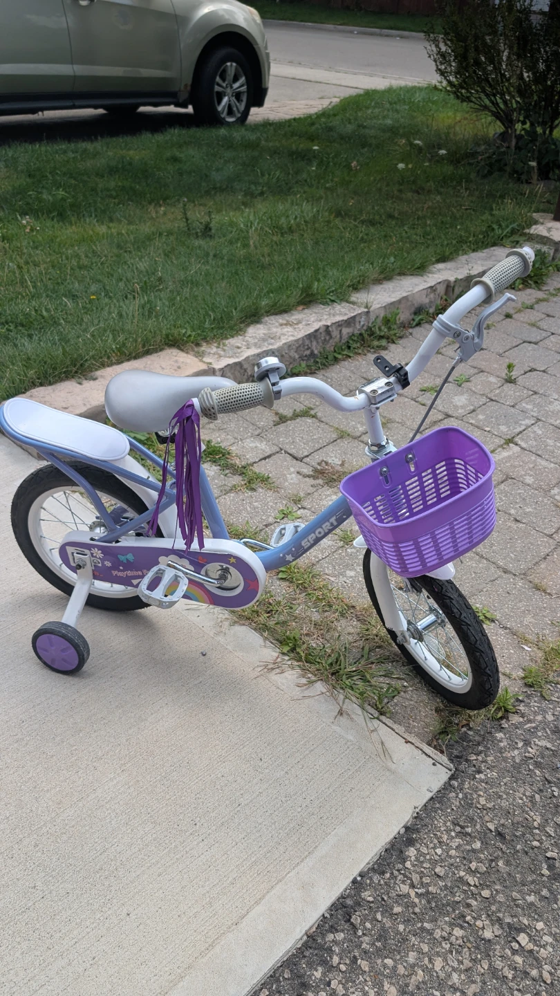 🚲 Purple Kids Bike – 14 Inch - photo 3