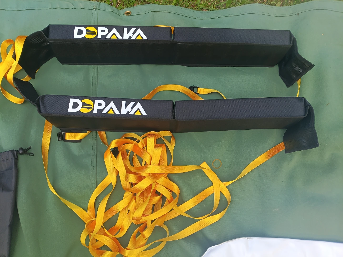 Dopava Kayak Roof Rack Pads with Straps