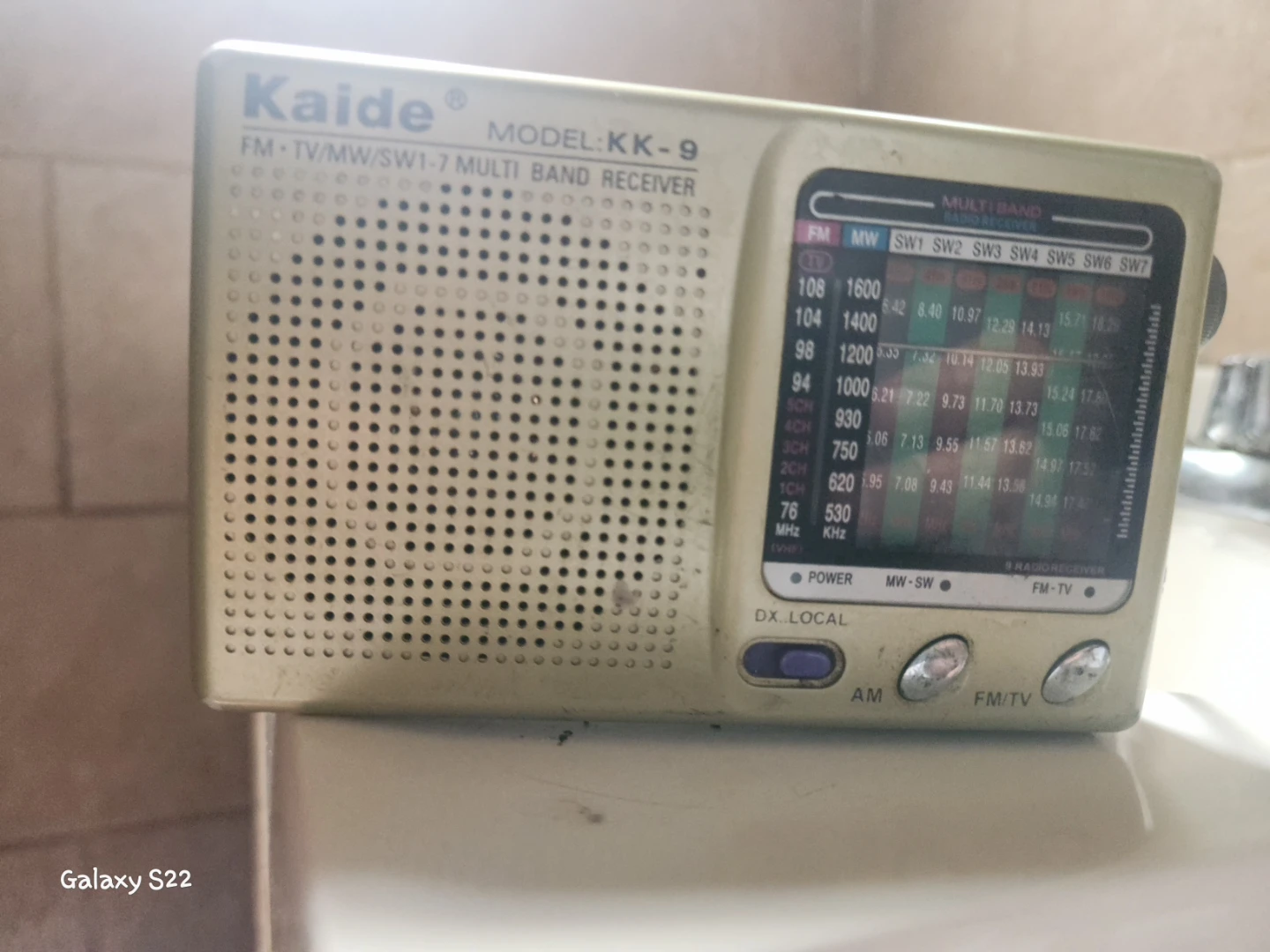 Kaide KK-9 FM/TV/MW/SW Multi-Band Radio Receiver