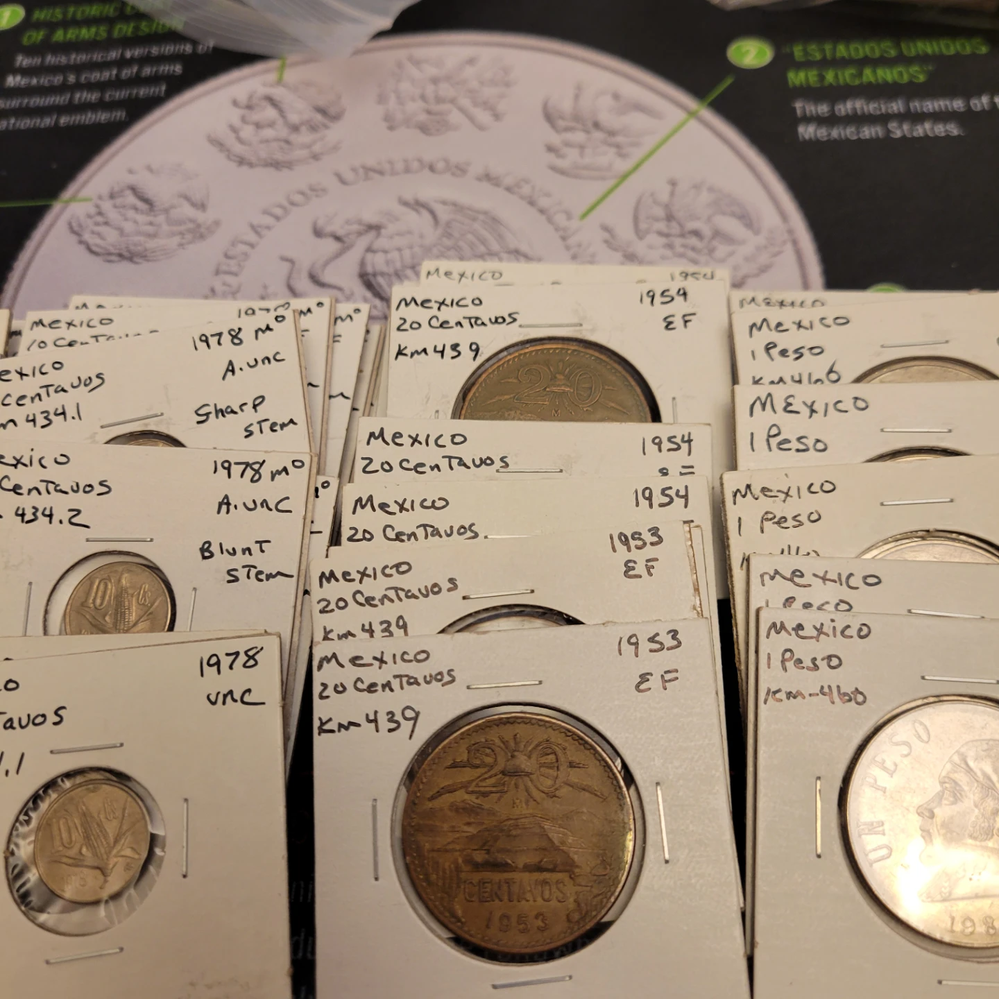 Mexico Coins Collection - 1953-1978 - photo 2