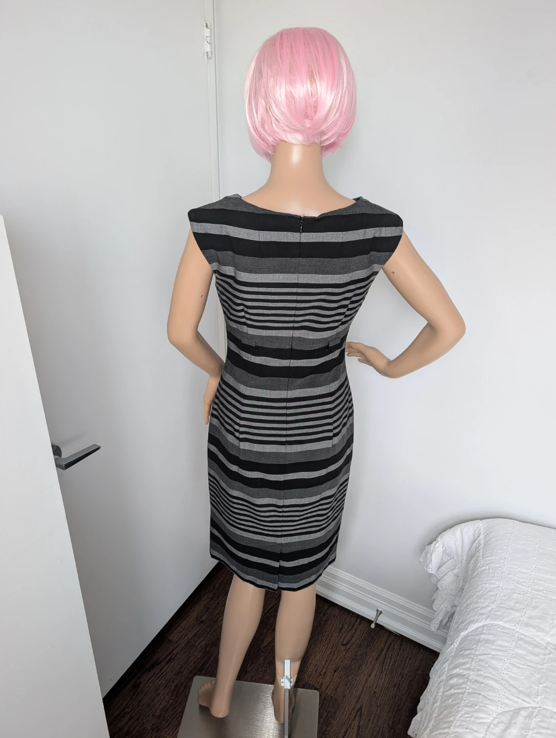 Calvin Klein Striped Sheath Dress - photo 3