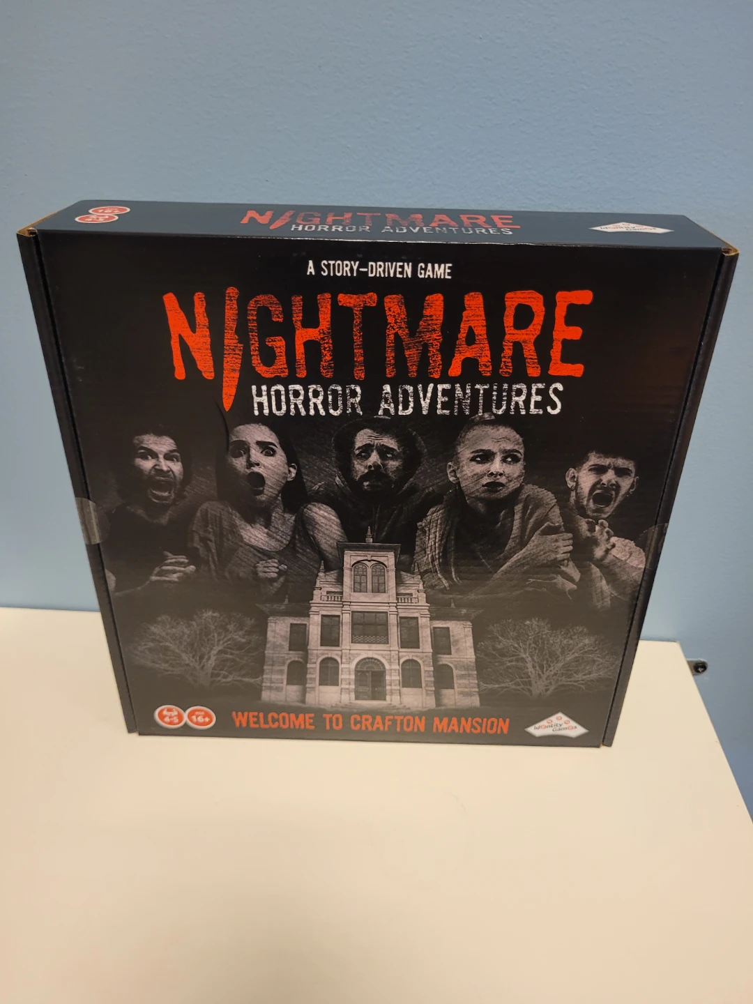 Nightmare Horror Adventures Board Game - NEW!!!