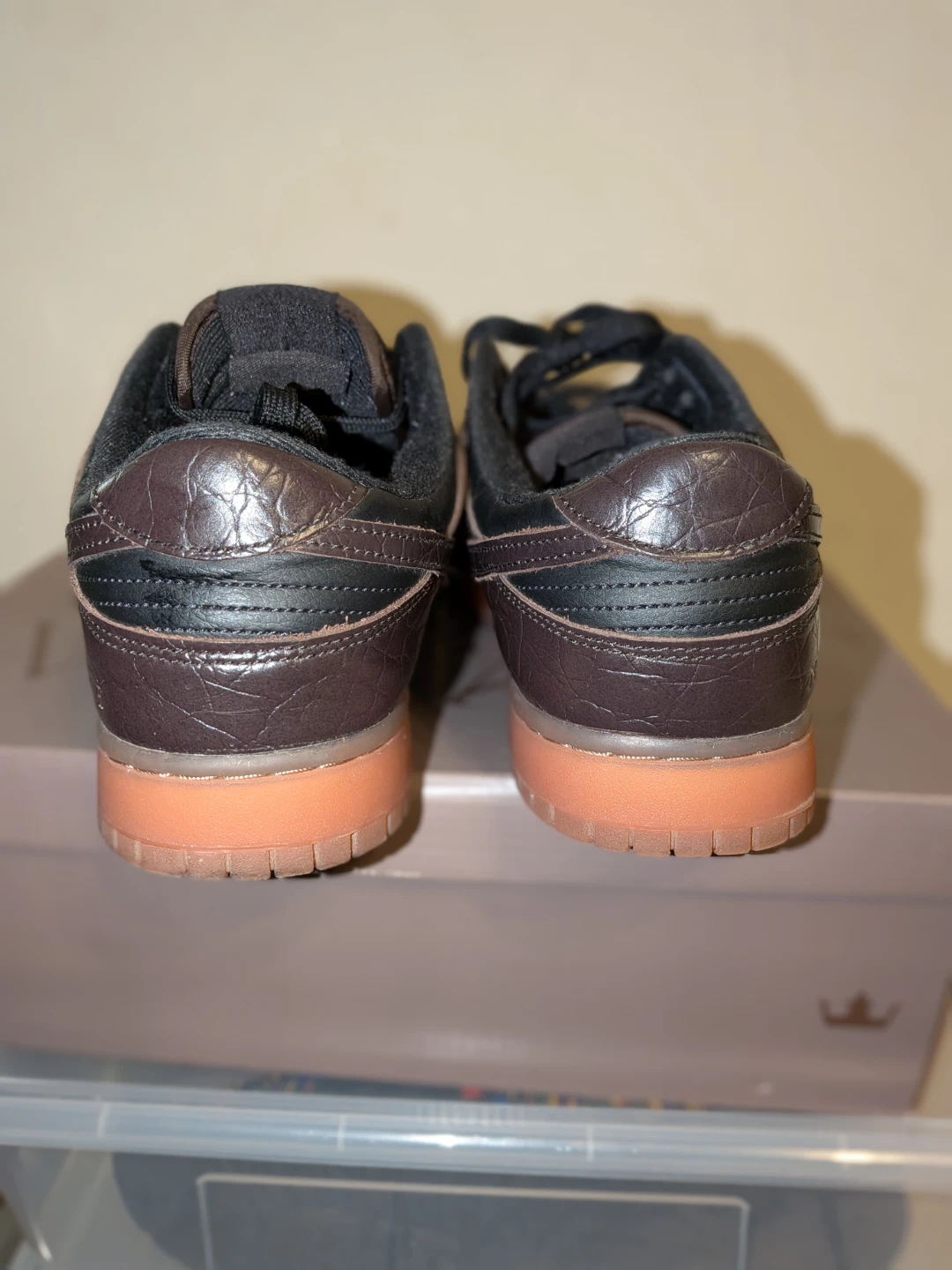Nike Dunk Low "Croc" Brown Black Men's Shoes