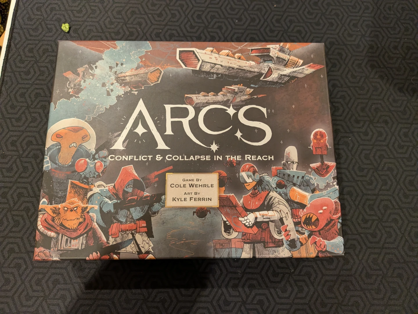 ARCS Board Game with 3D printed Insert