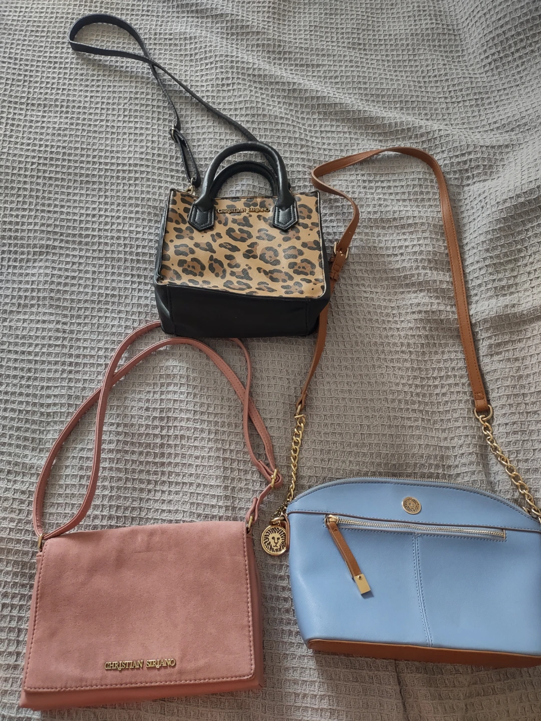 Christian Siriano and Anne Klein Purses