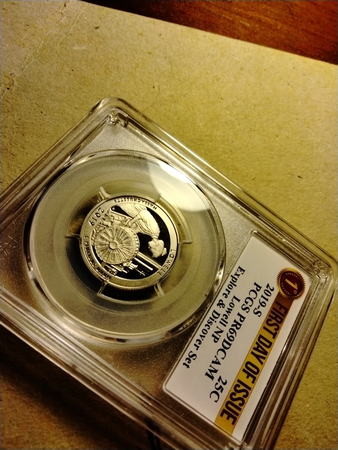 2019-S Massachusetts State Quarter - First Day of Issue - photo 4