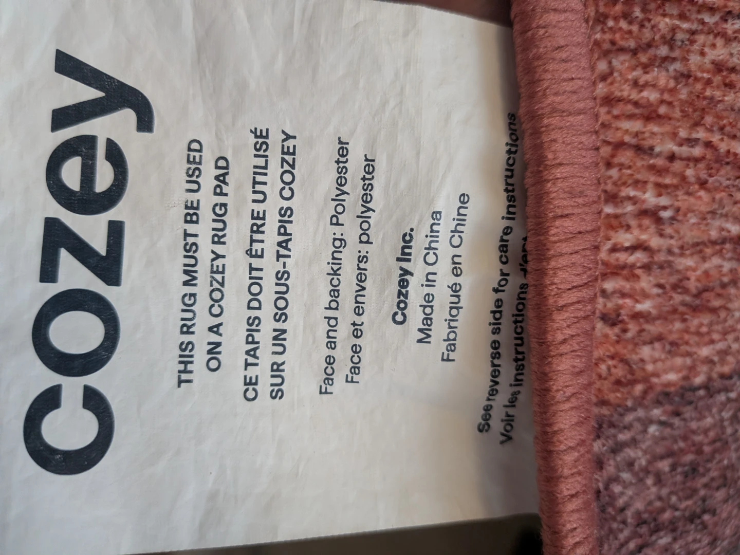Cozy Inc. Geometric Pattern Area Rug - photo 3