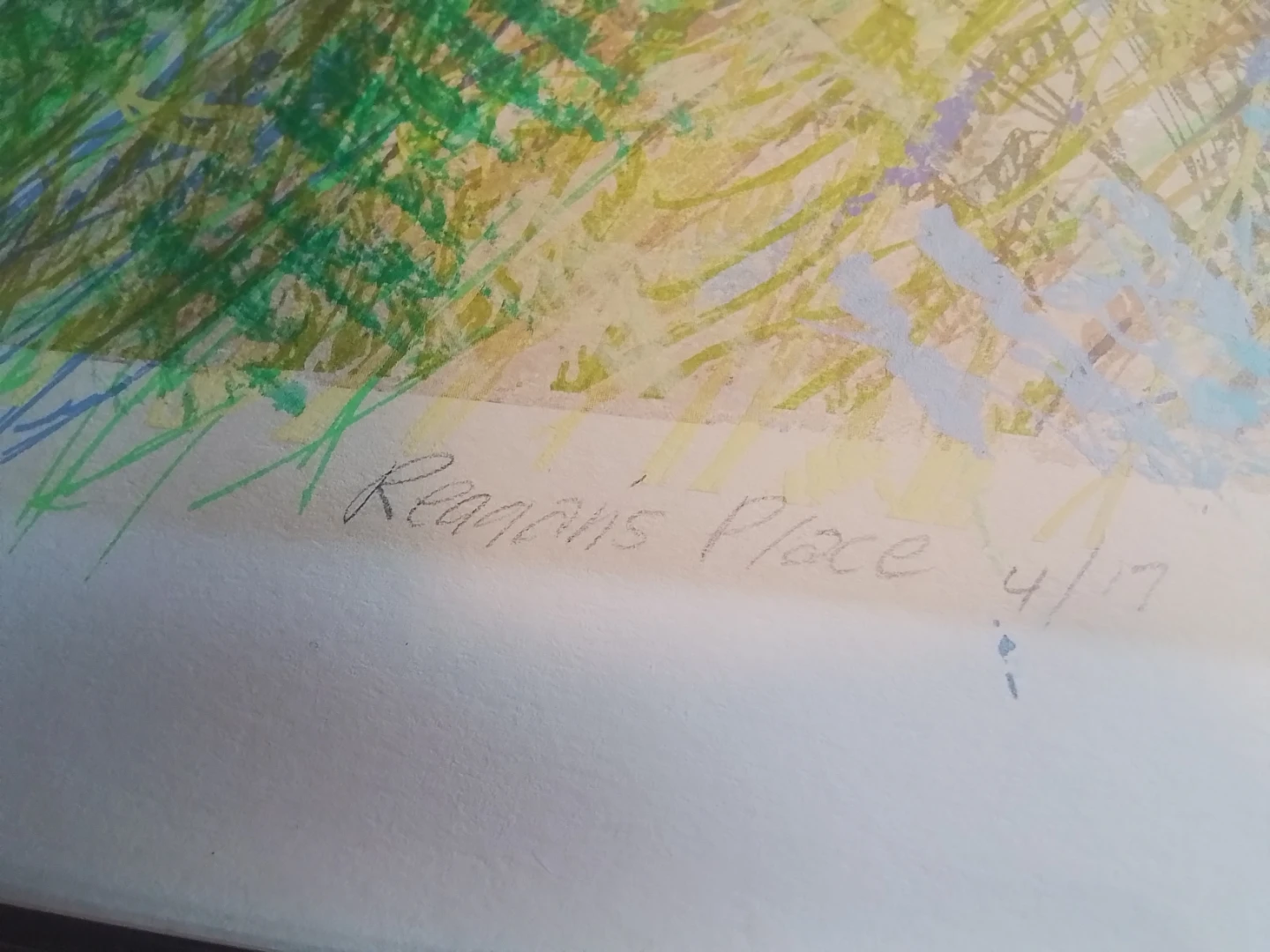 "Reagan's Place" (Recto) / "Untitled Figure Study" (Verso) - photo 3