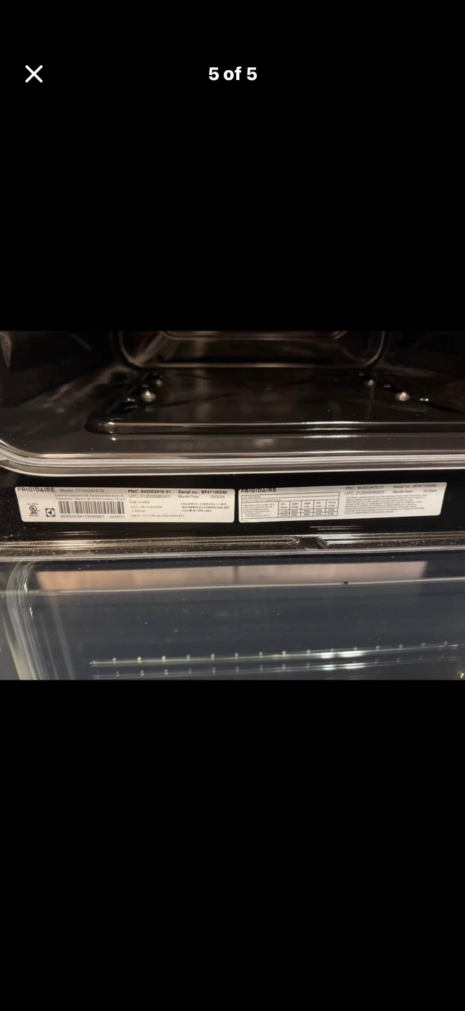 Frigidaire 24" Gas Range Stove Oven with EXTENDED WARRANTY - photo 2