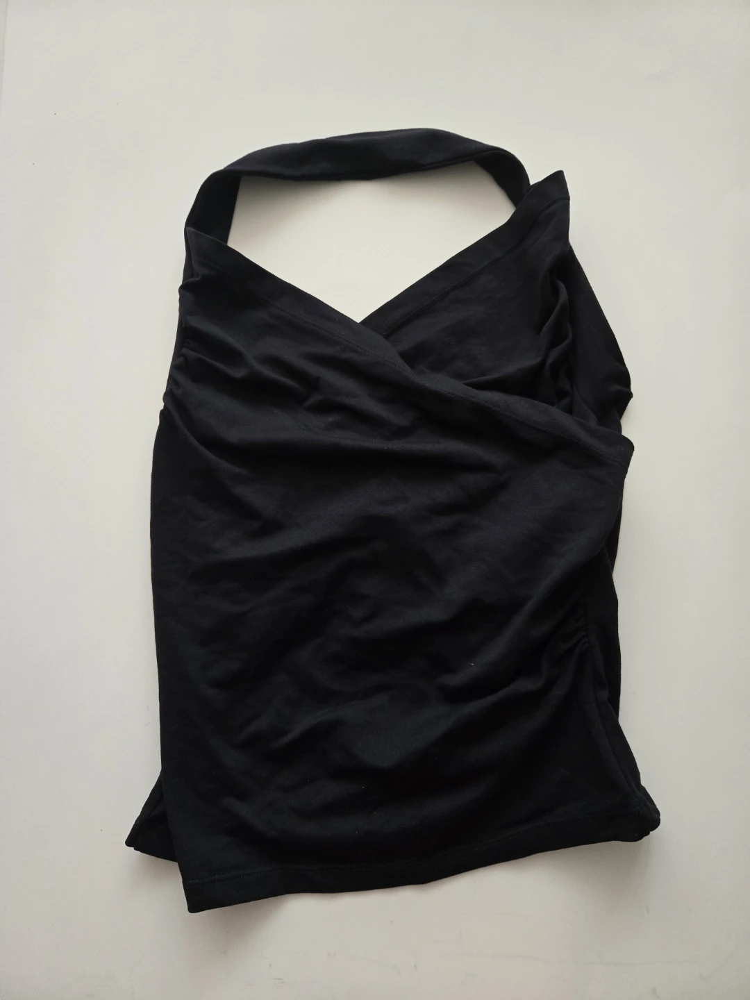 Black halter top - XXS to XS