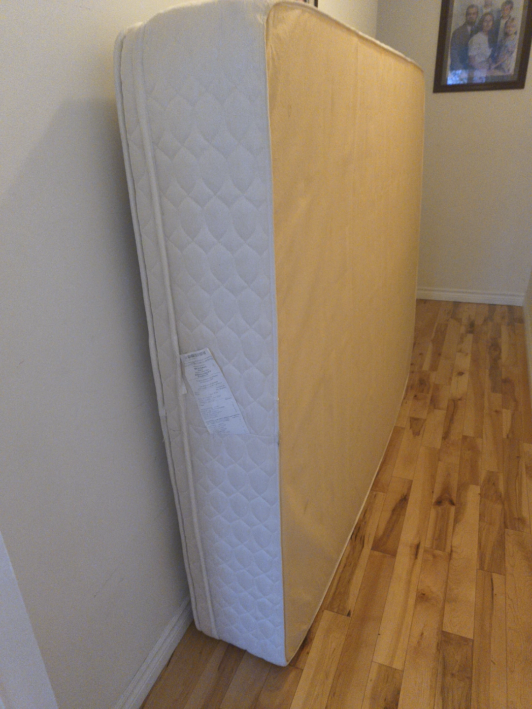 IKEA Queen size bed frame with mattress