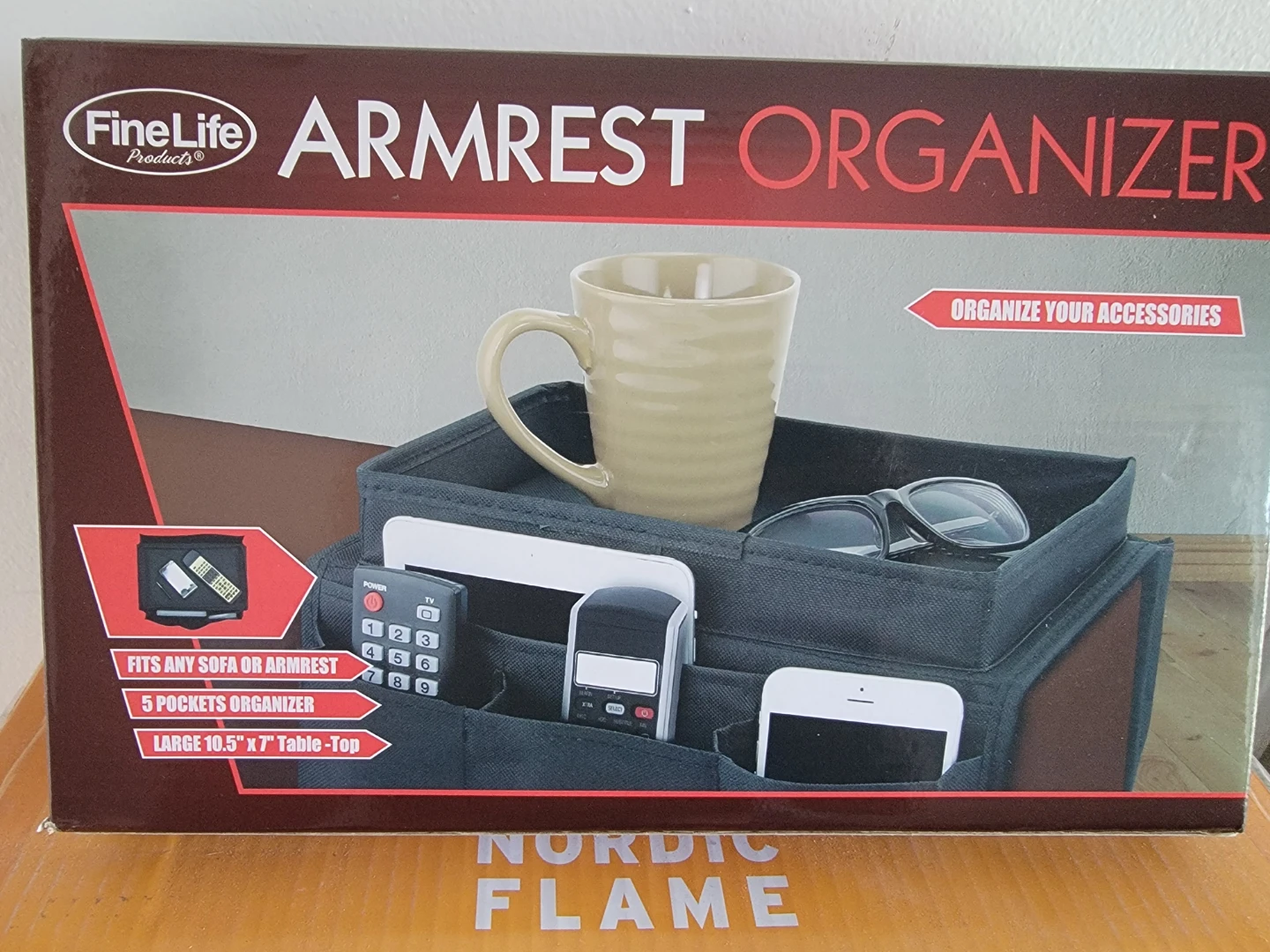FineLife Products Armrest Organizer
