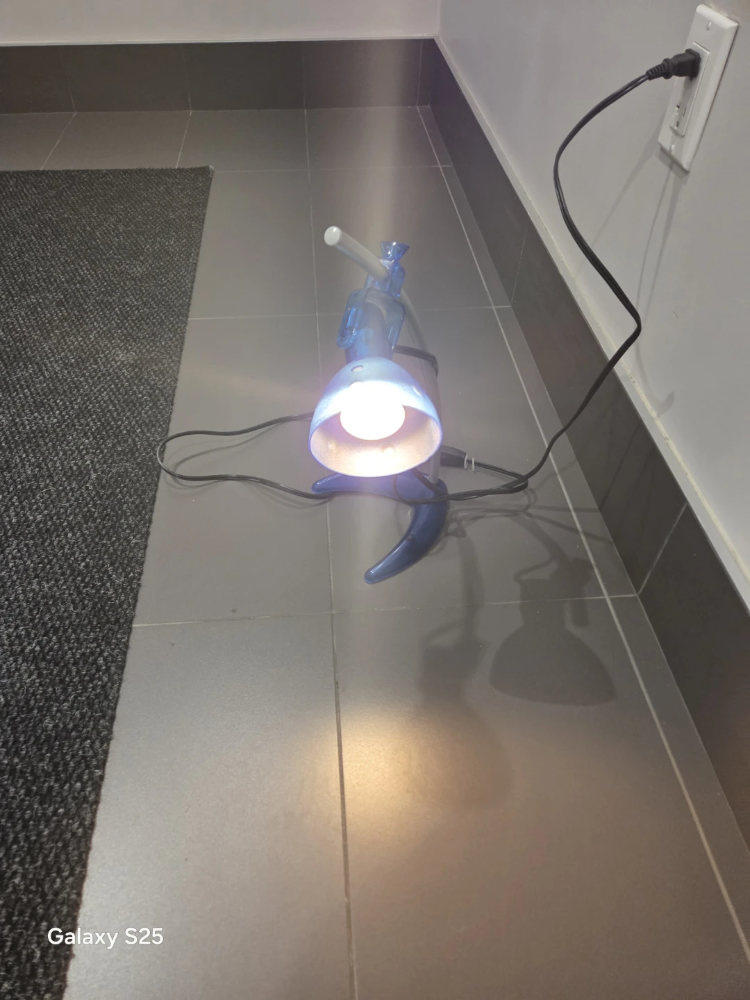 Blue Desk Lamp