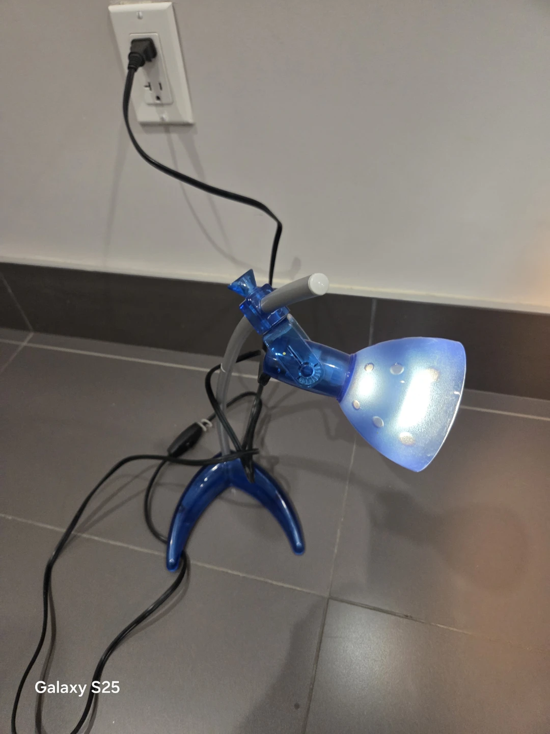 Blue Desk Lamp - photo 2