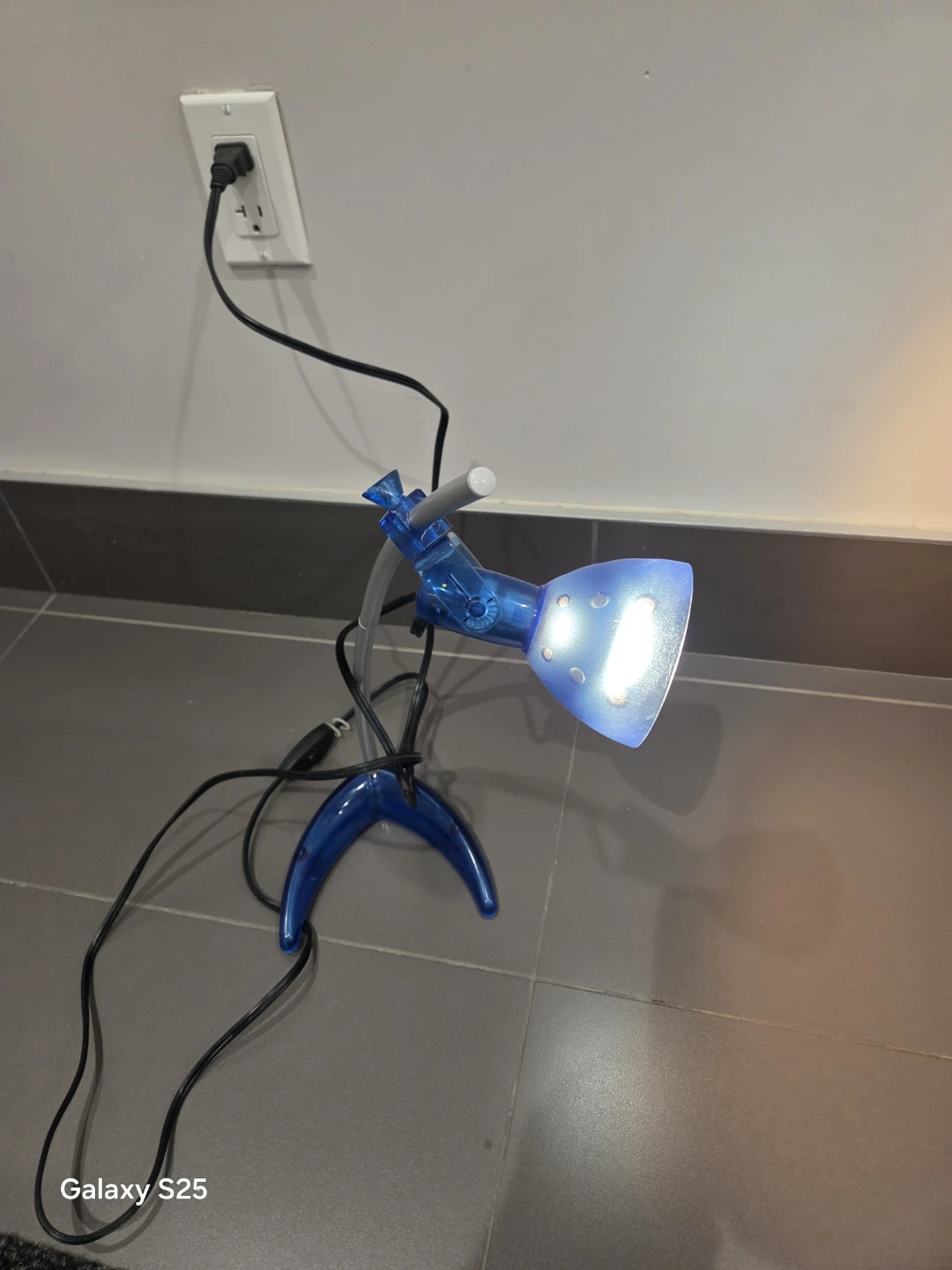 Blue Desk Lamp - photo 3