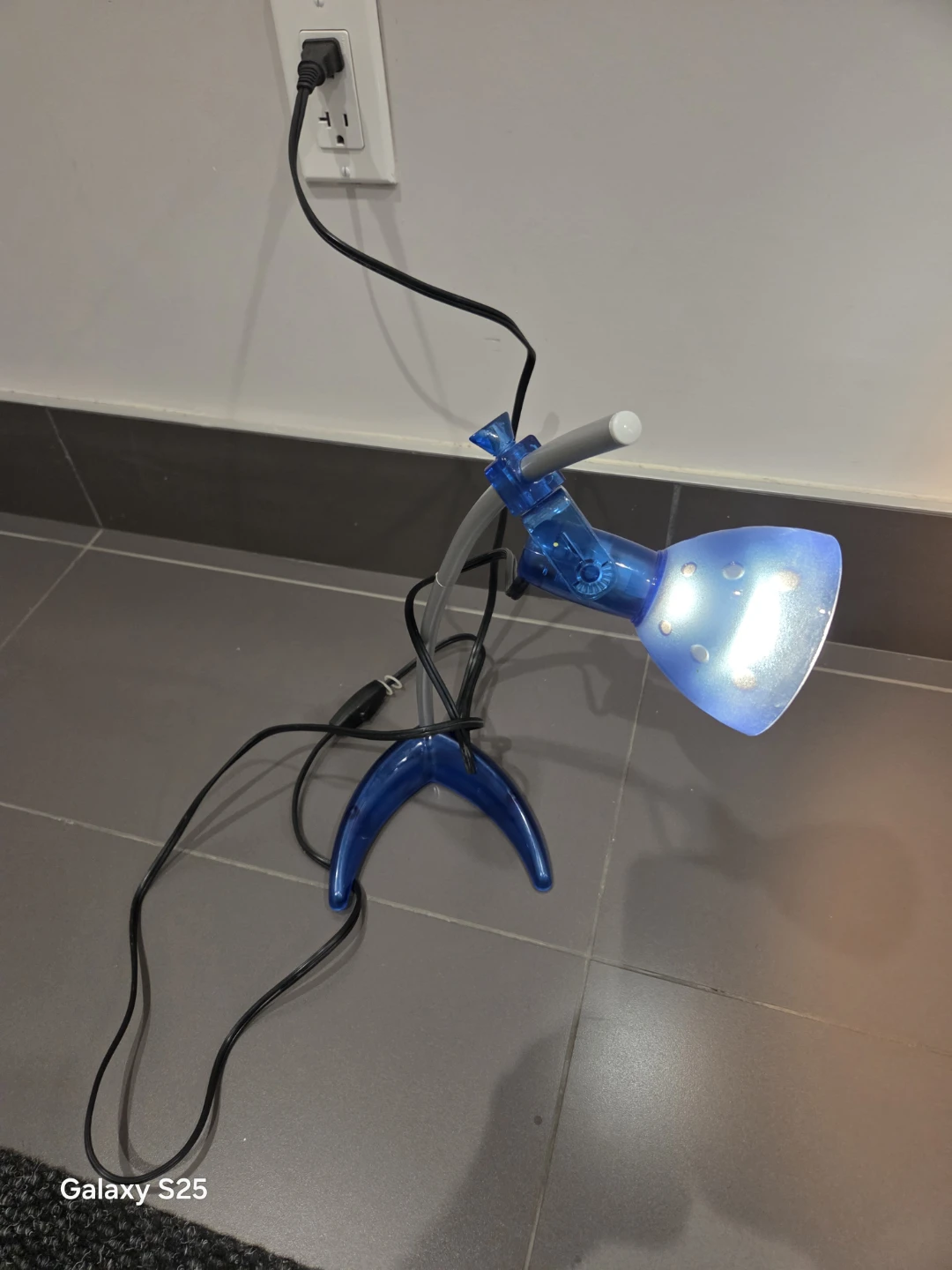 Blue Desk Lamp - photo 4