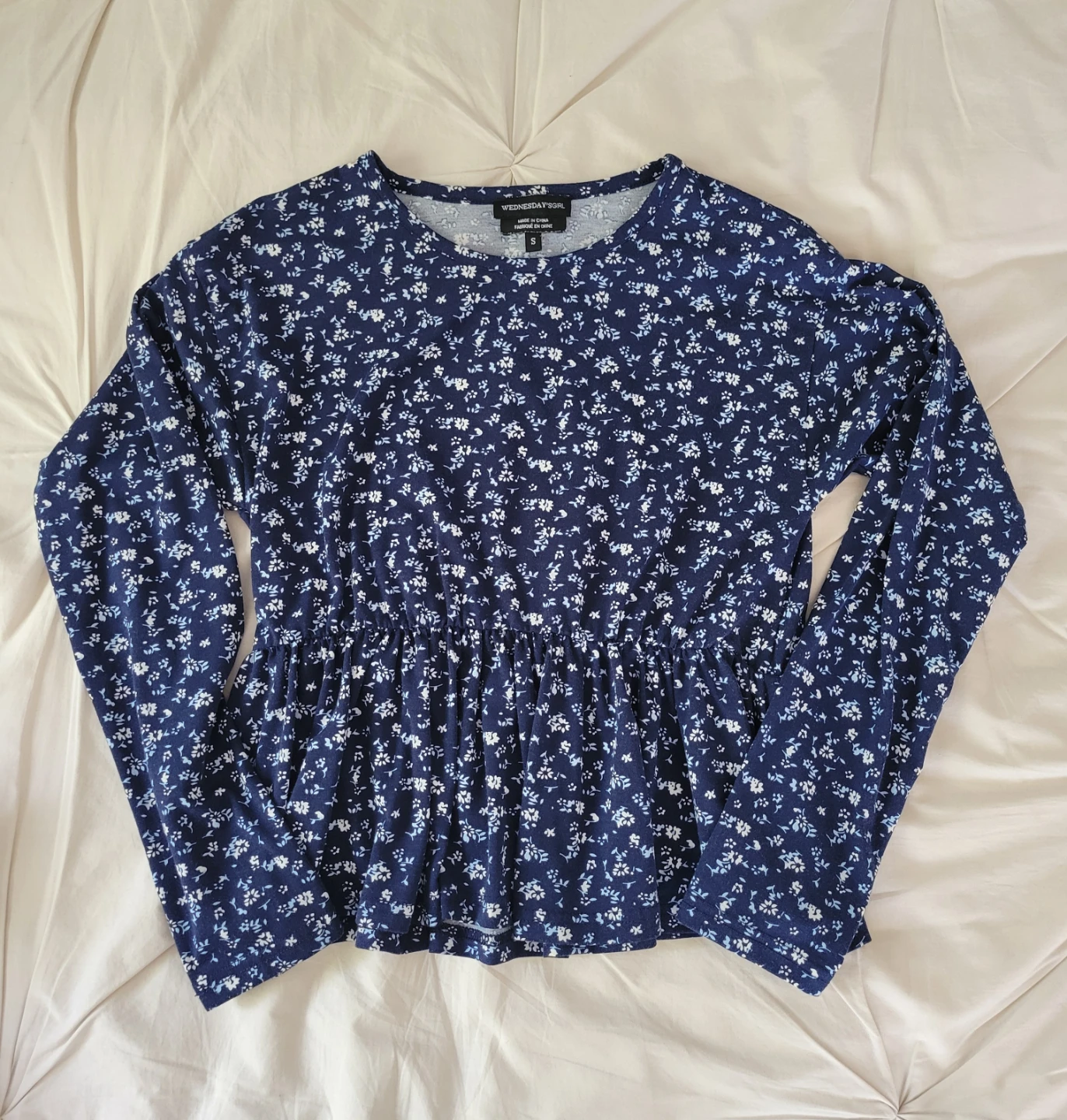 Floral Peplum Top