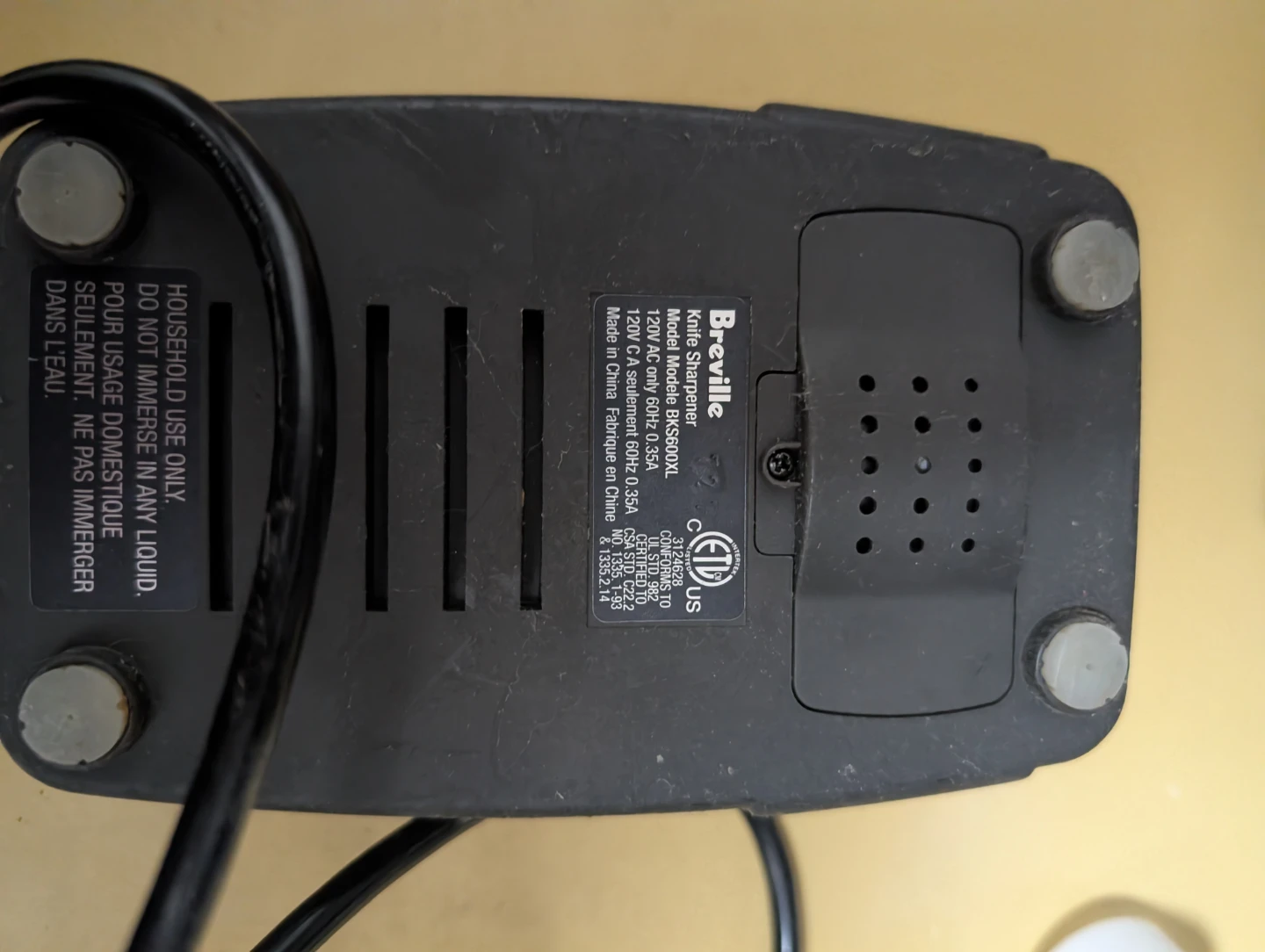 Breville ikon Electric Knife Sharpener BKS600XL - photo 4