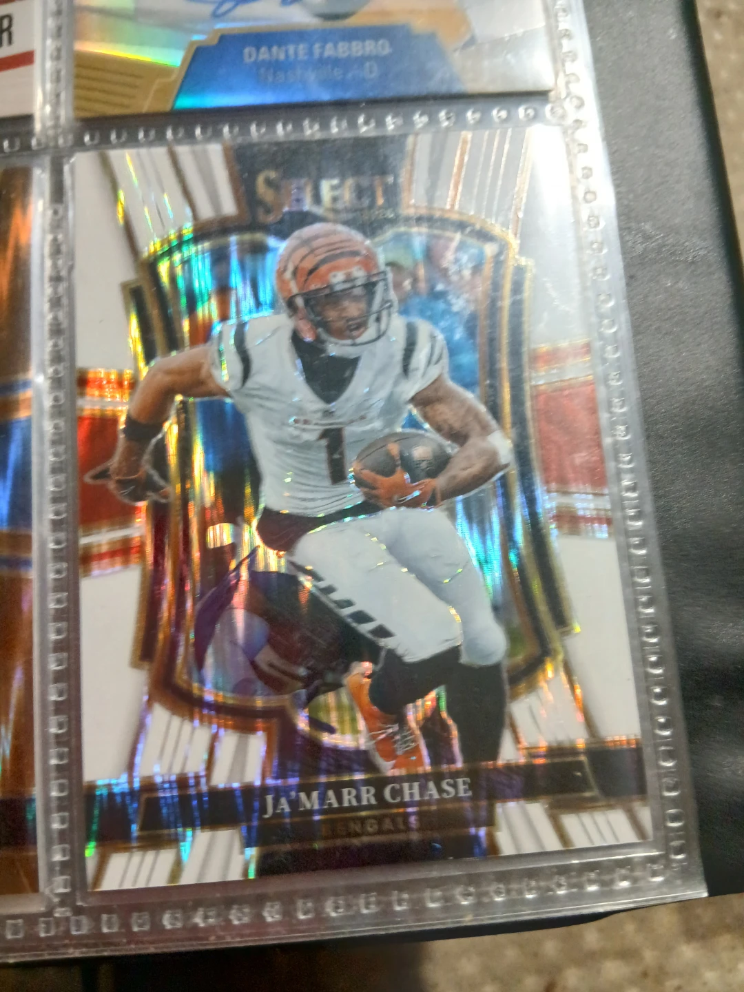 Panini Select Ja'Marr Chase 314/799 Football Card