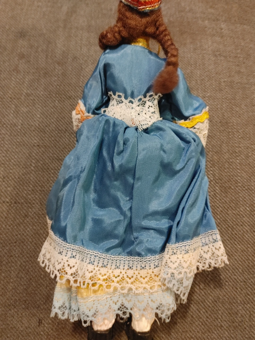 Vintage Collectable Doll in Blue Dress - photo 2