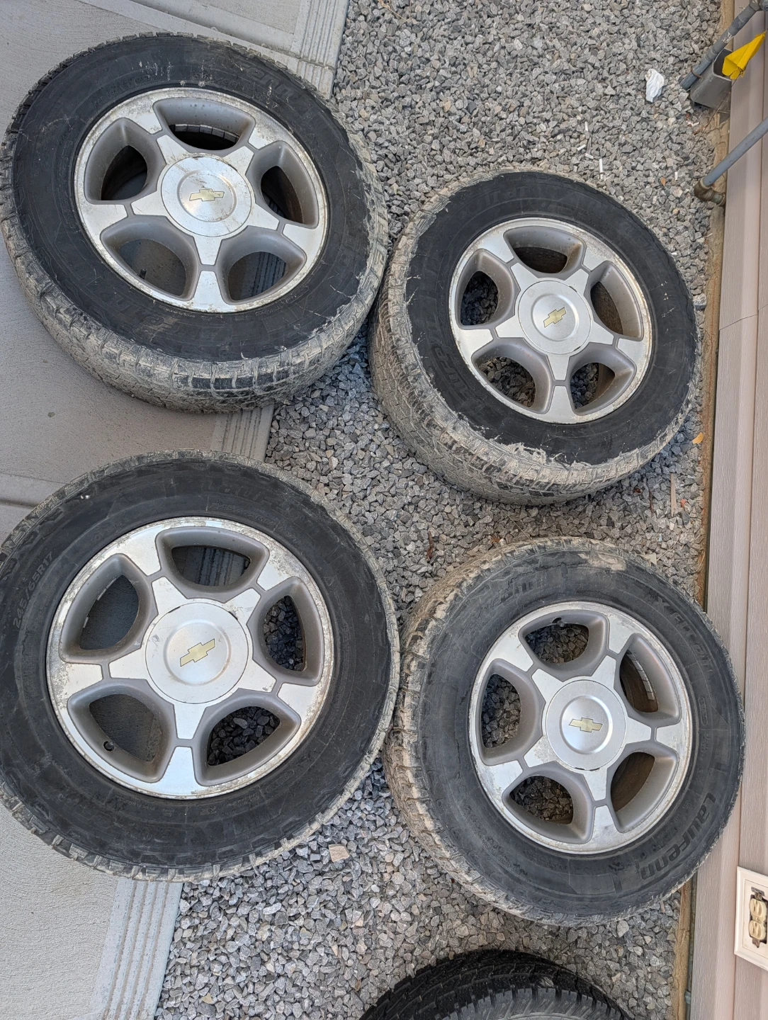 Chevrolet Rims and Tires (Set of 4)