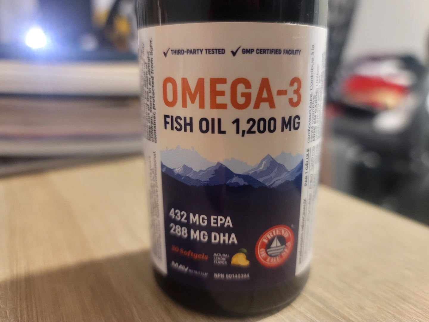 Unopened Webber Naturals Omega-3 Fish Oil 1200 x 30 - photo 2