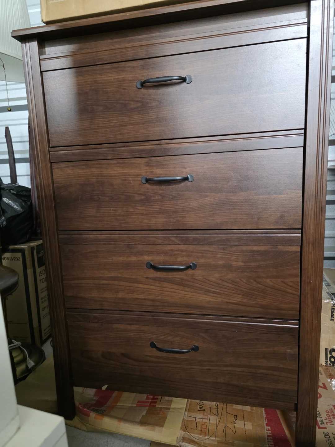 Ikea Dark Brown 4-Drawer Dresser - photo 4