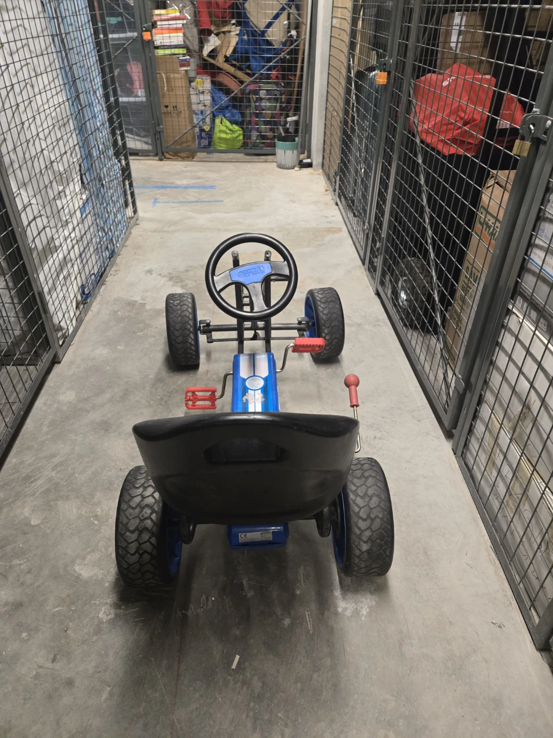 Kids Pedal Go Kart Blue - photo 2