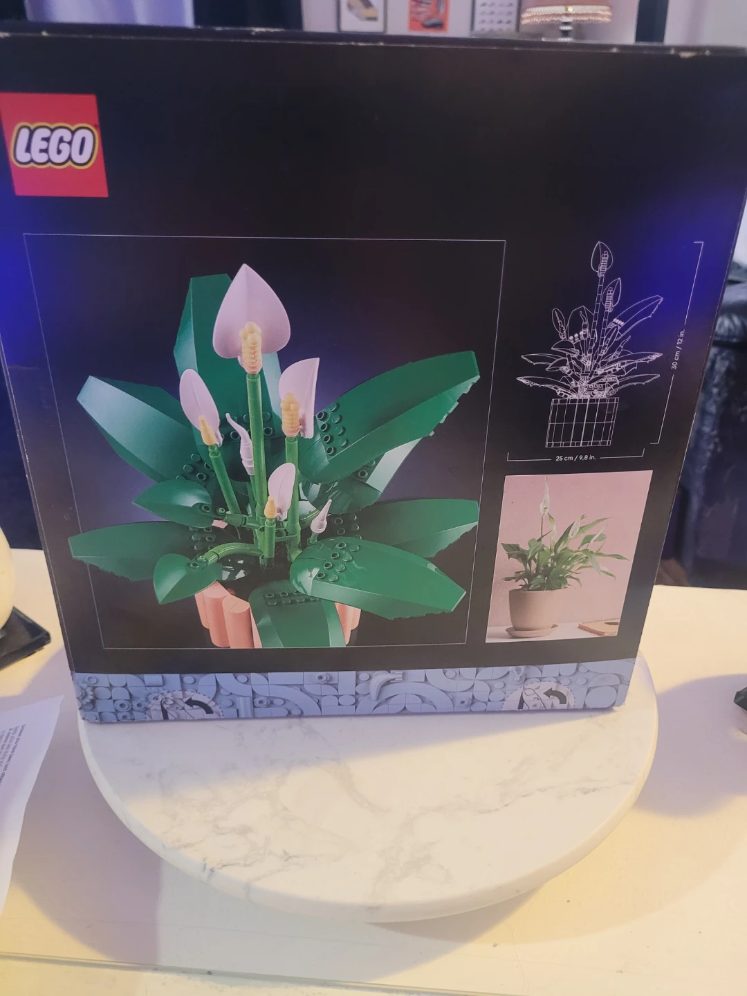 LEGO Peace Lily Botanical Collection Set
