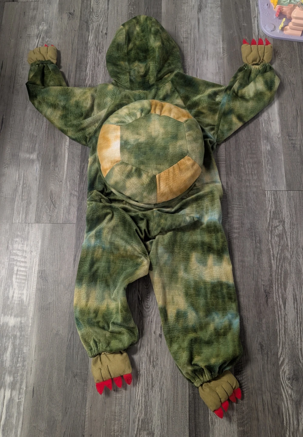 Kids Halloween turtle Costume Onesie - photo 2