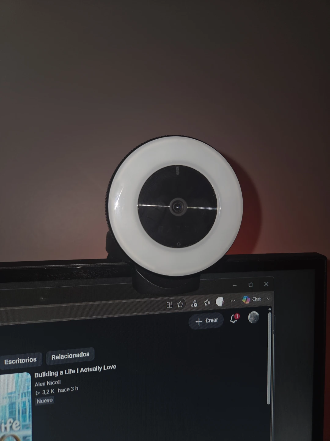 Razer KIYO Webcam with Ring Light