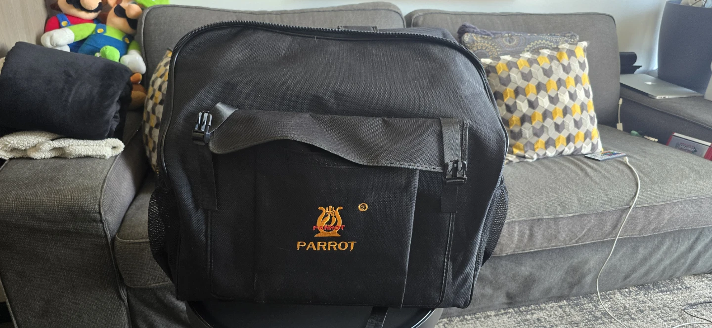 Parrot Red Accordion with Case and Music Book - photo 4