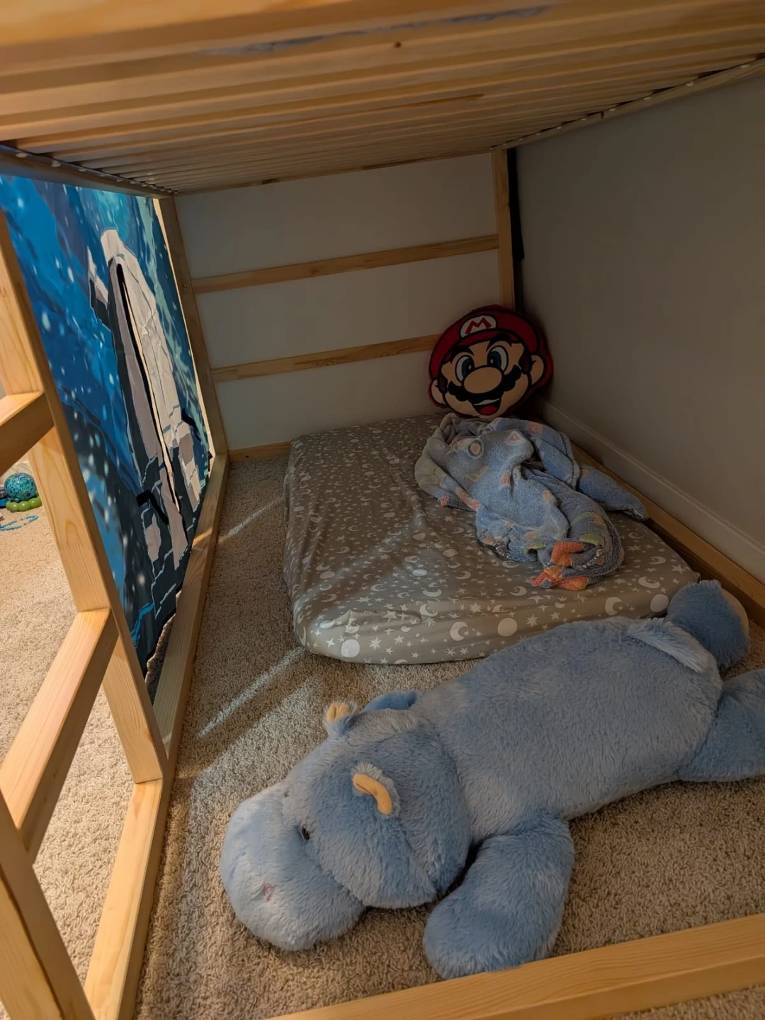 IKEA Loft Bed with Space Tent - photo 3