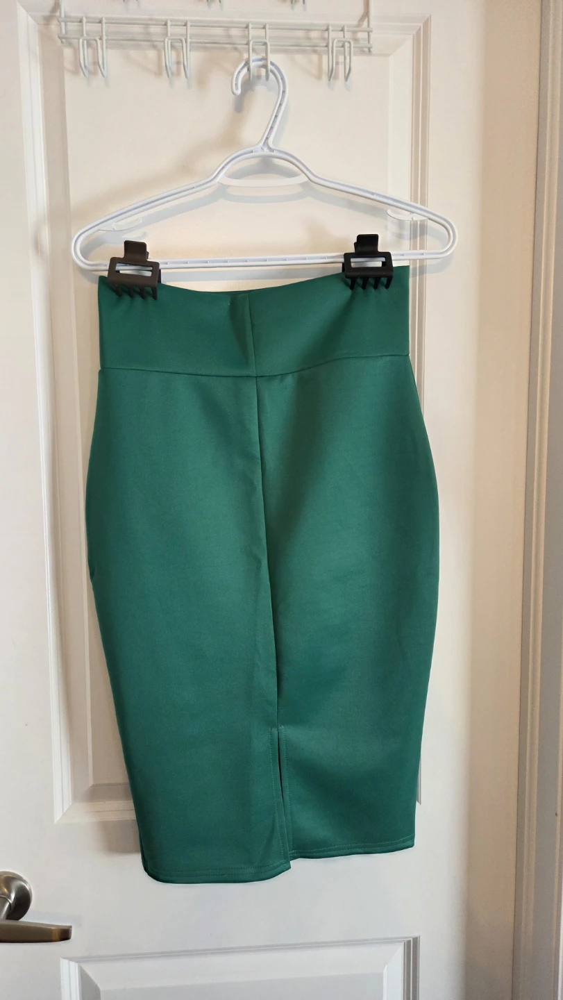 Emerald Green Pencil Skirt - photo 2
