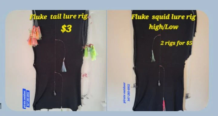 Fluke Tail Lure Rig
