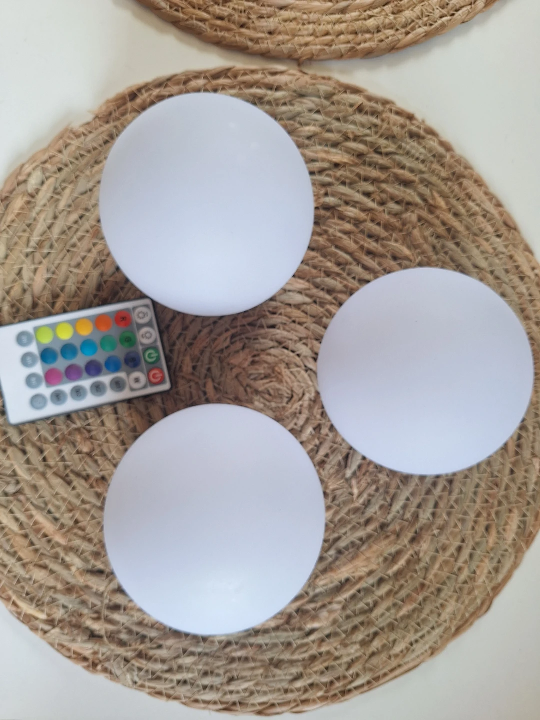 LED Orb Lights with Remote