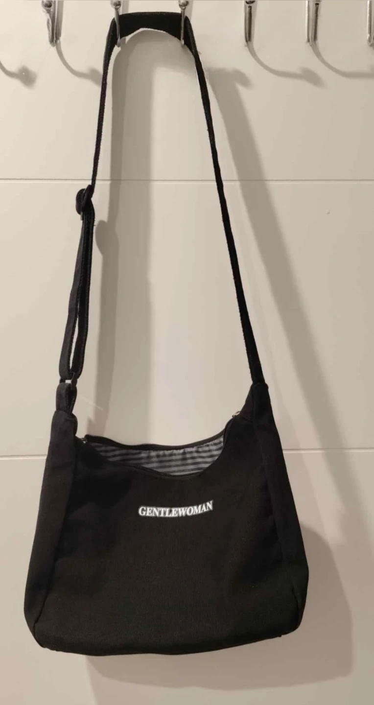 Black "GENTLE WOMAN" Shoulder Bag - photo 2