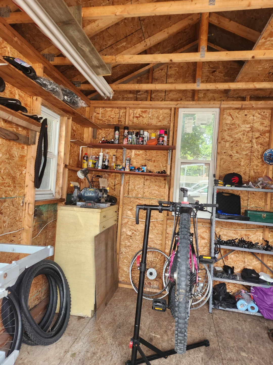 Bicycle repair shop
