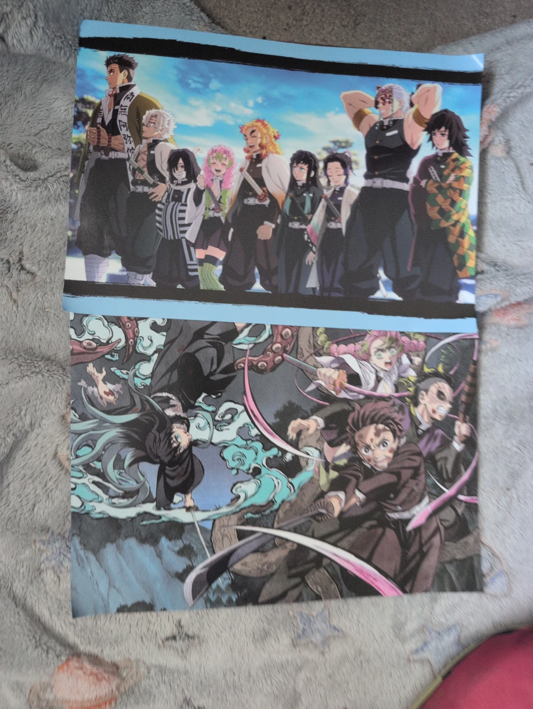 Demon Slayer Poster the size of a sheet of paper