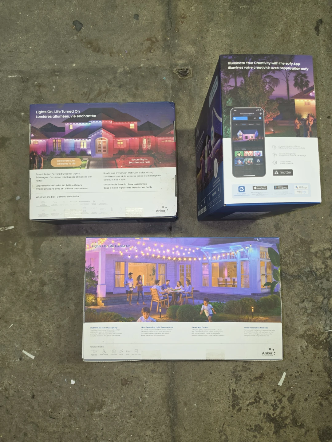 Eufy Permanent Outdoor String Lights - photo 2