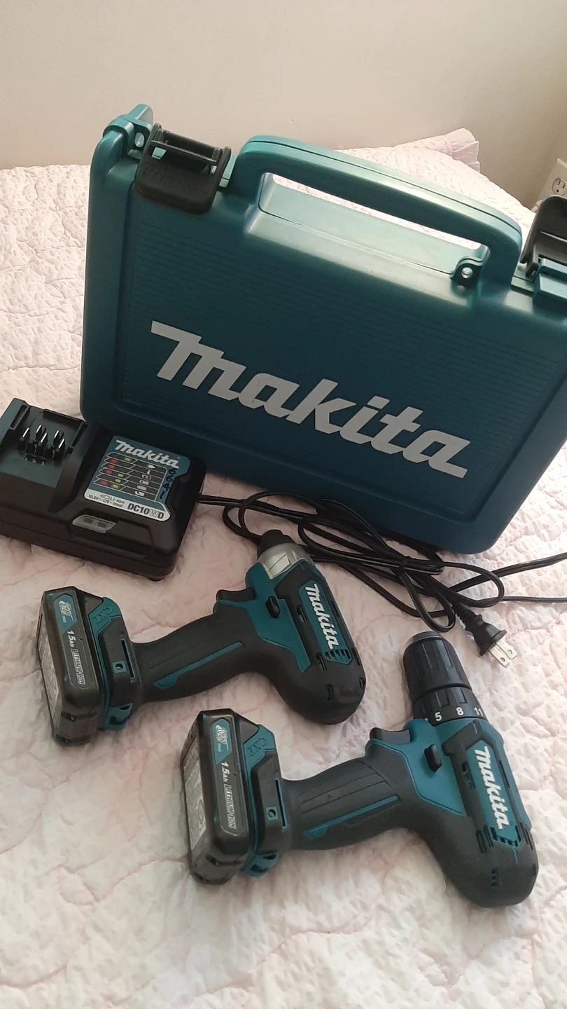 Makita combo drill 12V 1.5ah