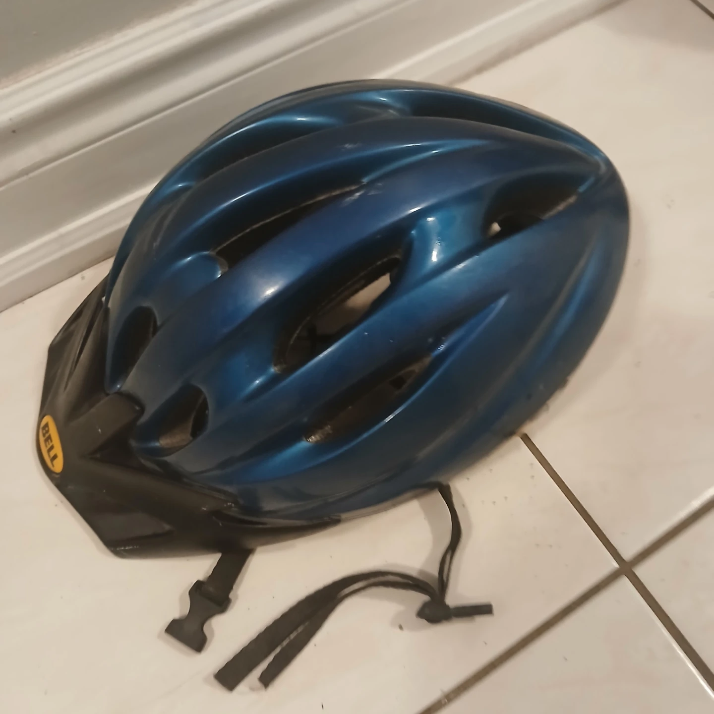 Bell Blue Bicycle Helmet