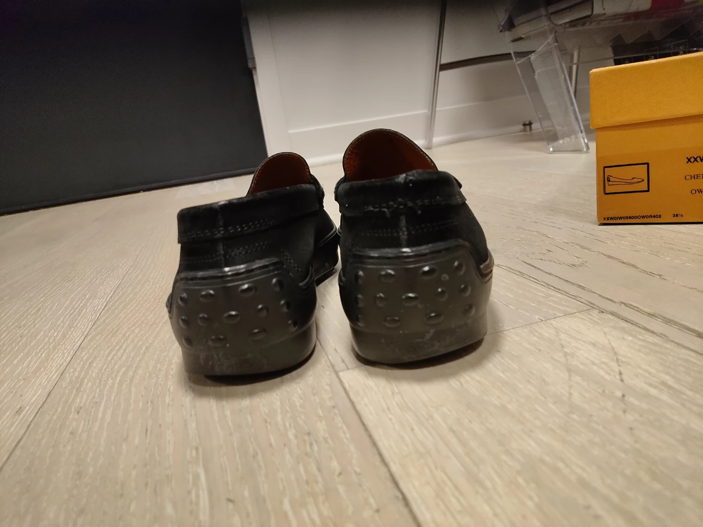 Tod's Black Suede  Loafers Size 36.5 EU (6.5 USA) - photo 3
