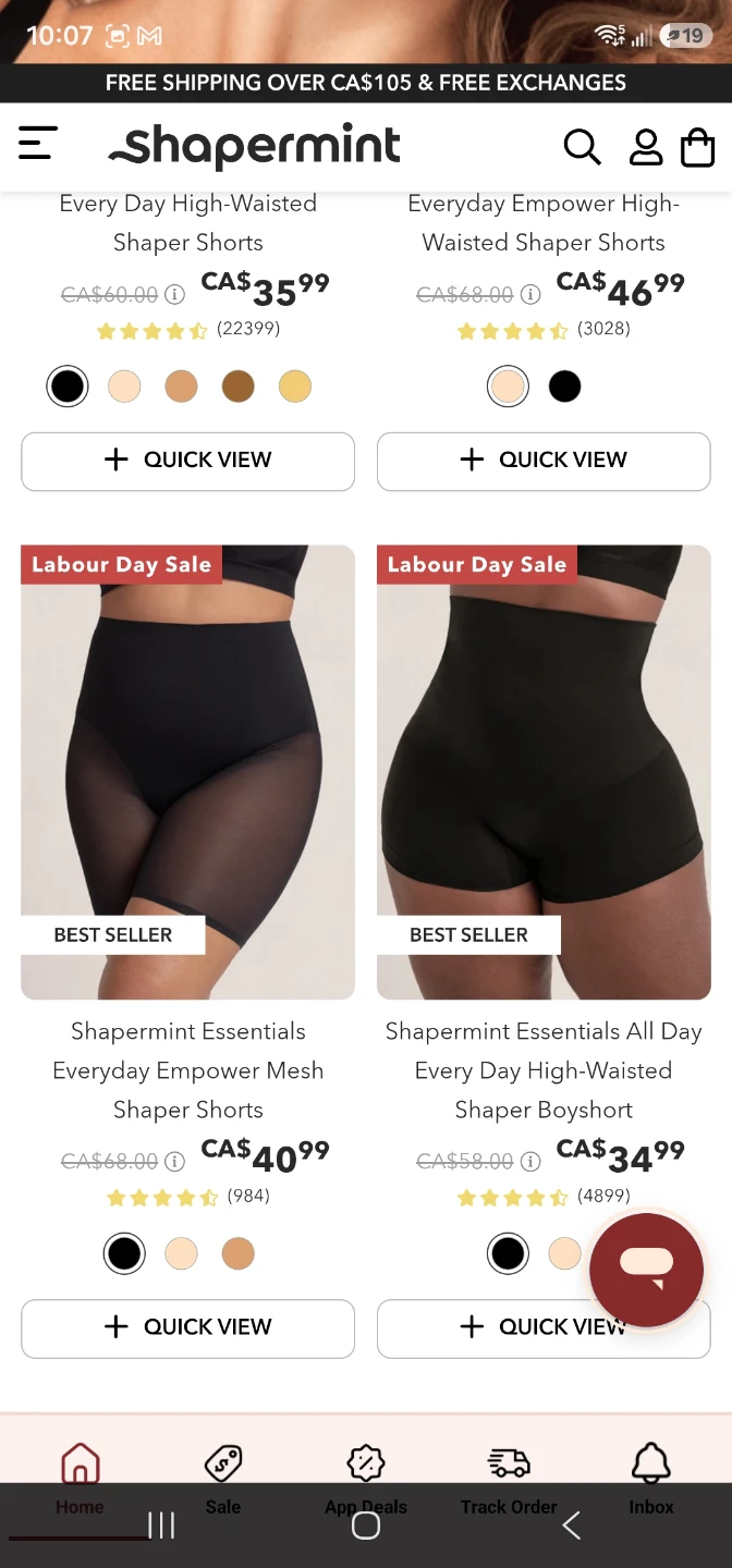 Shapermint Essentials Empower Mesh Shaper Short - photo 2