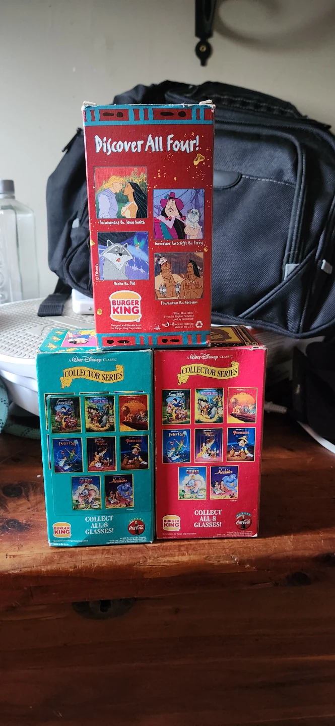 Disney Classic Collector Series Glasses (3) - photo 3